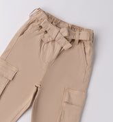 pantaloni cargo bambina